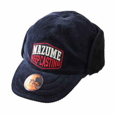 マズメ 防寒帽子 イヤーウォーマーCAP 1 ネイビー フリー