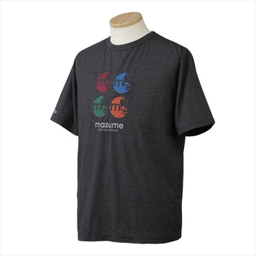 【訳あり】オレンジブルー ウェア MZAP-762mazume プライムフレックスTシャツ SIGNAL グレー M　※クラックプリント仕様