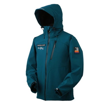 オレンジブルー 防寒服アウター MZFW-873 mazume ウインドカットジャケット ダークターコイズ S