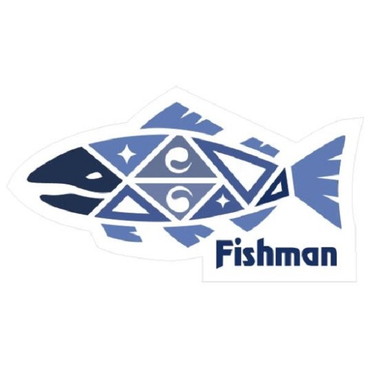 フィッシュマン ステッカー Fishmanアミュレットフィッシュステッカー中