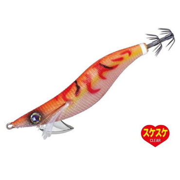 メジャークラフト エギ 餌木蔵 EGZ-3.5号 #28 クリアオレンジ