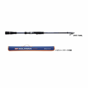 メジャークラフト　ソルパラ　ＳＰＸＴ－７６ＭＬ　（振り出し　スピニング）