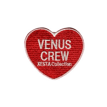 ビーナスクルー VenusCrew ワッペン Dハート 5.5×4.8cm ハート