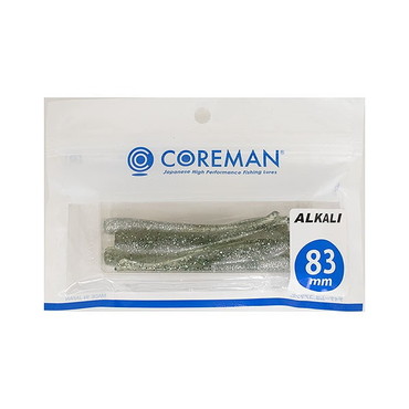 コアマン ワーム アルカリ 83mm #004 トウゴロウイワシ