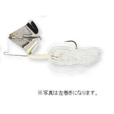 HMKL ハンクル バズベイト ダイナモ バズベイト エコ 3/8oz 左巻き パールホワイト