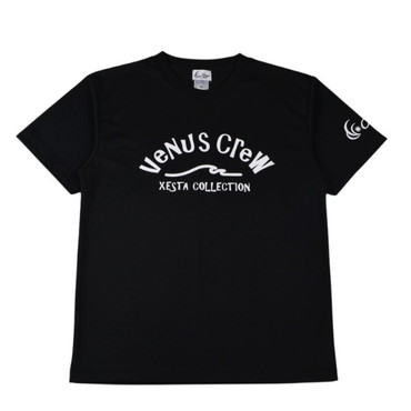 ビーナスクルー ウェア VenusCrew ドライTシャツ モンスターツナ ブラック M