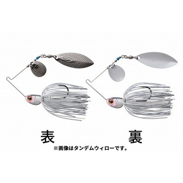 OSP スピナーベイト バズベイト ハイピッチャー 1/2oz ダブルウィロー S57 C.B.パールシャッド