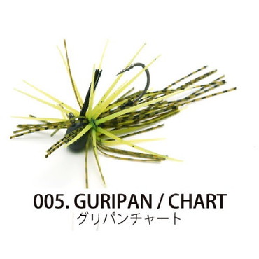 レイドジャパン エグダマ Type-LEVEL 2.5g グリパンチャート