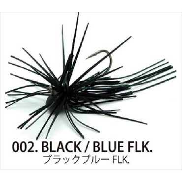 レイドジャパン エグダマ Type-LEVEL 1.5g ブラックブルーFLK