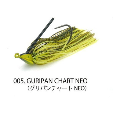 レイドジャパン　ヘッドスライド　１１ｇ　グリパンチャートネオ