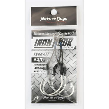 ビッグオーシャン　ＩＨＳＴ－４０　ＩＲＯＮＨＯＯＫ（アイアンフック）　ＳＴツイン　４／０