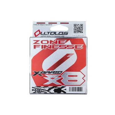 Xブレイド PEライン Xブレイド オルトロス PE WX8 ゾーンフィネス 100m 1.5号 30lb