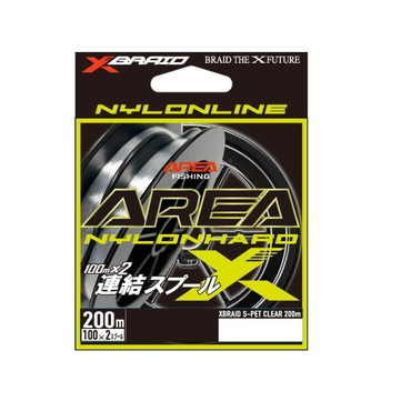 XBRAIDJAPAN ライン Xブレイド エリア ナイロン ハード 200m 0.8号