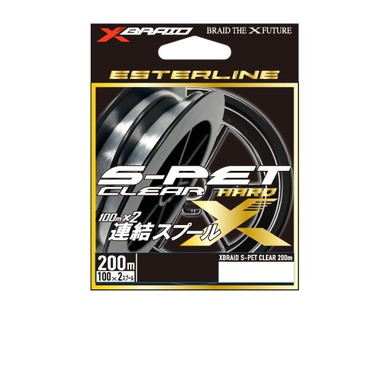 XBRAIDJAPAN ライン Xブレイド S-PET クリア 200m 0.5号