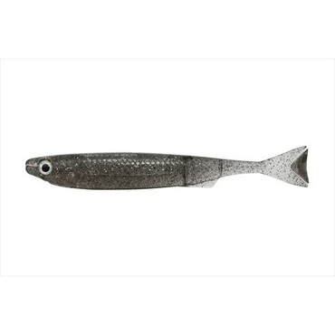 一誠 イッセイ ワーム ライアミノー 4インチ 【小魚ワーム】 #06 ベビーシャイナー(稚魚)