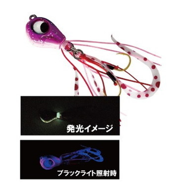 ルーディーズ 魚子ラバ 15.0g UVピンクグロー