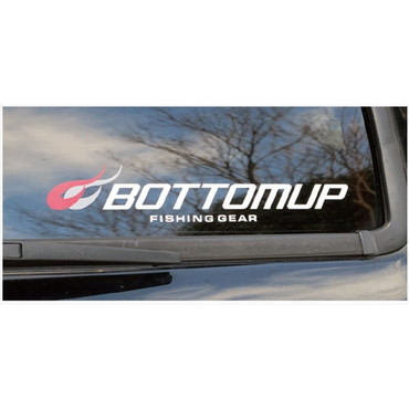 ボトムアップ BOTTOMUP カッティングステッカー ホワイト