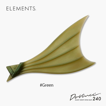 エレメンツ ランブルフィシュテール 240用 ＃GREEN