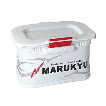 マルキュー 餌箱 フィッシングギア パワーエサバケット13TRIV ホワイト