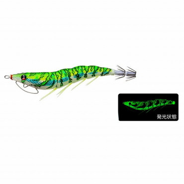 デュエル(DUEL) EZ-Q キャスト 喰ワセ 3.5号 夜光グリーングリーン
