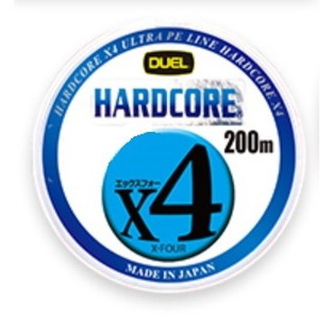 ＤＵＥＬ デュエル PEライン ハードコアX4 200m 1.2号