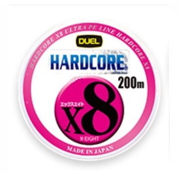 ＤＵＥＬ デュエル PEライン ハードコアX8 200m 1.0号