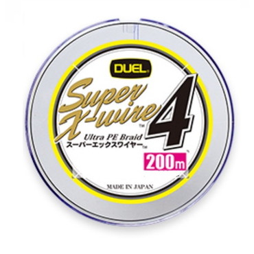 ＤＵＥＬ デュエル PEライン スーパーエックスワイヤー4 200m 0.6号
