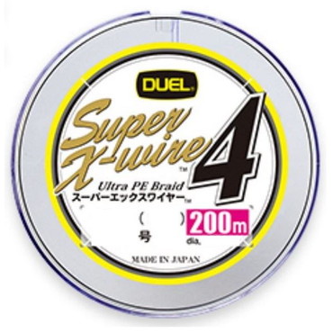 ＤＵＥＬ デュエル PEライン スーパーエックスワイヤー4 200m 1.2号