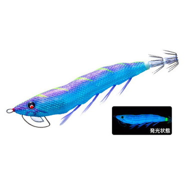 デュエル エギ イージーQ マグネットTG(マグパタ) 3.5号 07 BLBP ブルー夜光ブルーパープル
