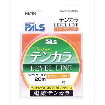 宇崎日新 ライン 鬼流テンカラ レベルライン オレンジ 20m 3.5号