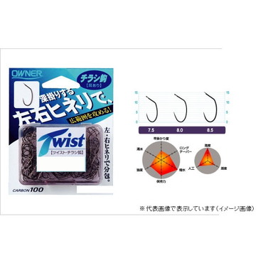 オーナー ツイストチラシ狐 8.5 (123本入)