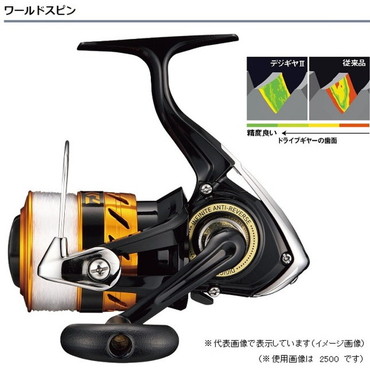 ダイワ（Ｄａｉｗａ） リール　１７　ワールドスピン　３０００　スピニングリール