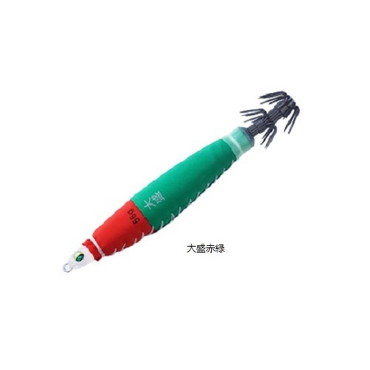ダイワ　エメラルダス　イカメタルスッテ　５６ｇ　綿大盛　赤緑　（大盛赤緑）