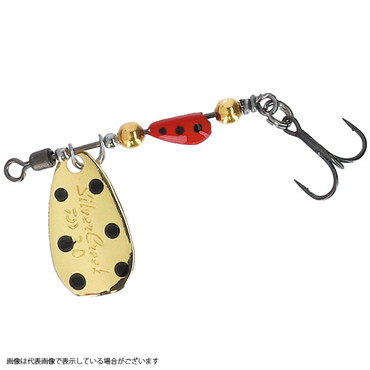 ダイワ シルバークリーク スピナー ４．０ｇ 天道虫