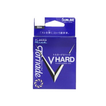 サンライン ハリス トルネード Vハード ナチュラルクリア 50m 1.75号