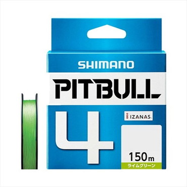 シマノ　ＰＬ－Ｍ５４Ｒ　ＰＩＴＢＵＬＬ（ピットブル）４　ライムグリーン　０．８号　１５０ｍ