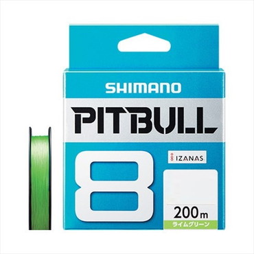 シマノ　ＰＬ－Ｍ６８Ｒ　ＰＩＴＢＵＬＬ（ピットブル）８　２００ｍ　ライムグリーン　２号