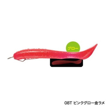 シマノ メタルドライブ シャッド ３．２インチ ＯＷ－４３２Ｒ ピンクグロー金ラメ ０８Ｔ