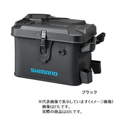 シマノ　ＢＫ－００７Ｔ　ロッドレスト　ボートバッグ（ハードタイプ）　ブラック　３２Ｌ
