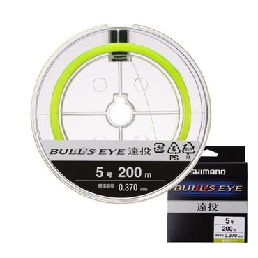 シマノ ライン ブルズアイ遠投 LA-C61V グリーン 5号 200m