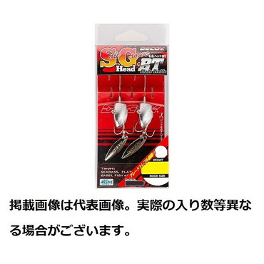 デコイ ジグヘッド SV-34BT S.G.ヘッドBT 2/0-5g