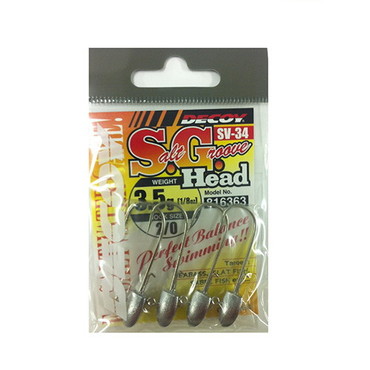 デコイ（ＤＥＣＯＹ）　Ｓ．Ｇ．ヘッド　ＳＶ－３４　２／０－１／８（３．５ｇ）