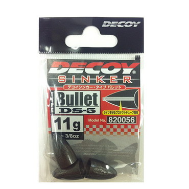 デコイ(DECOY) デコイシンカー バレットタイプ DS-5 11g