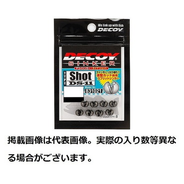 デコイ シンカー DS-11 デコイシンカー タイプショット 3.5g