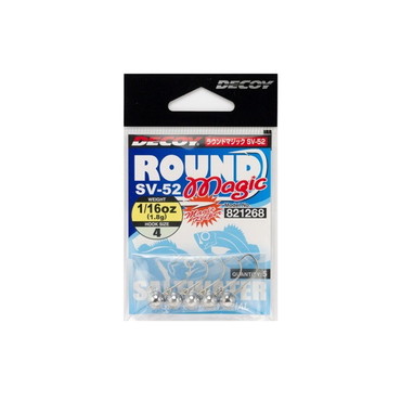 デコイ ジグヘッド SV-52 ラウンドマジック #3-2.5g(3/32oz)
