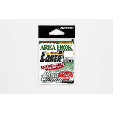 デコイ シングルフック AH-13 エリアフックタイプXIIIレイカー #8
