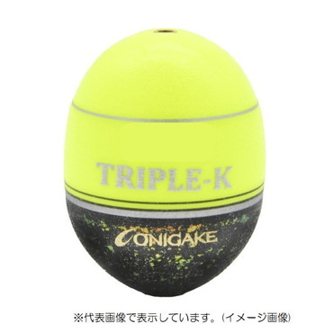 ハヤブサ ウキ 鬼掛ふかせウキTRIPLE-K 4B 14 イエロー
