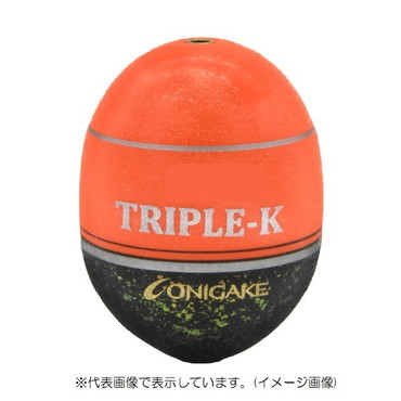 ハヤブサ ウキ 鬼掛ふかせウキTRIPLE-K 2B 16 オレンジ