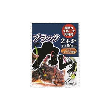 まるふじ　Ｅ１０２　ブラックカレイ　２本針　１４号４