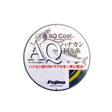 フジノライン 鮎糸 AQナイロン ハナカン回り糸 ブライトゴールド 30m 1.5号